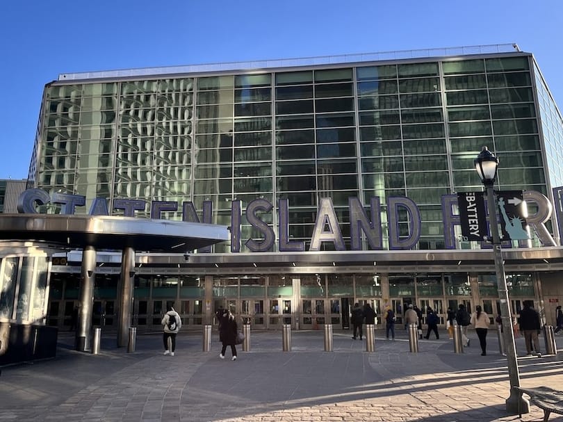 Entrance of Whitehall Terminal for Staten Island