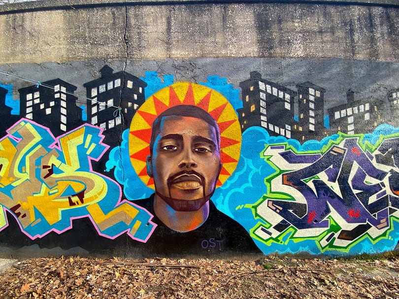 Bronx mural street art