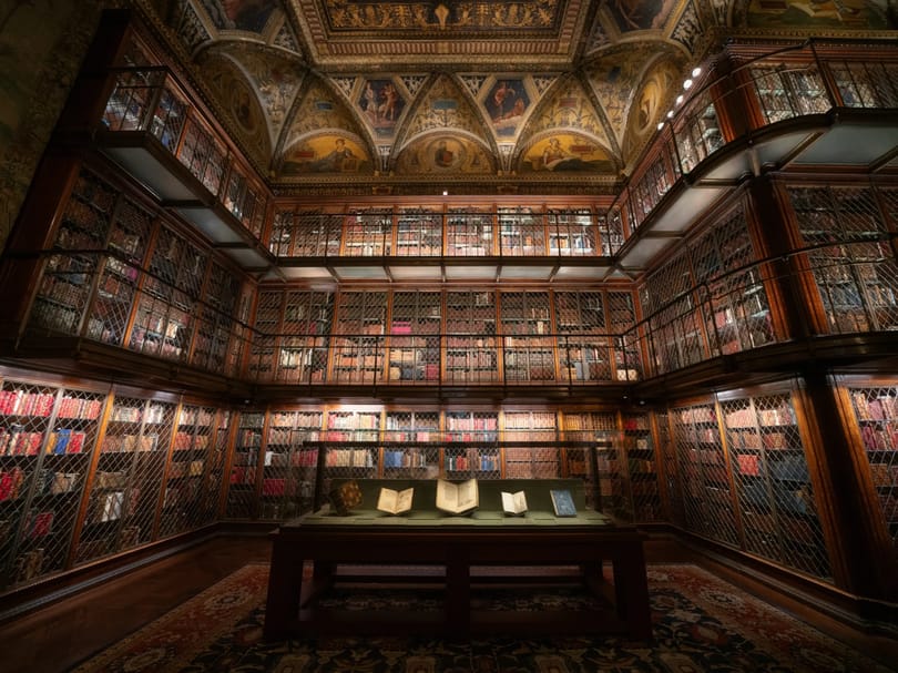 The Morgan Library & Museum in Madison Avenue NYC