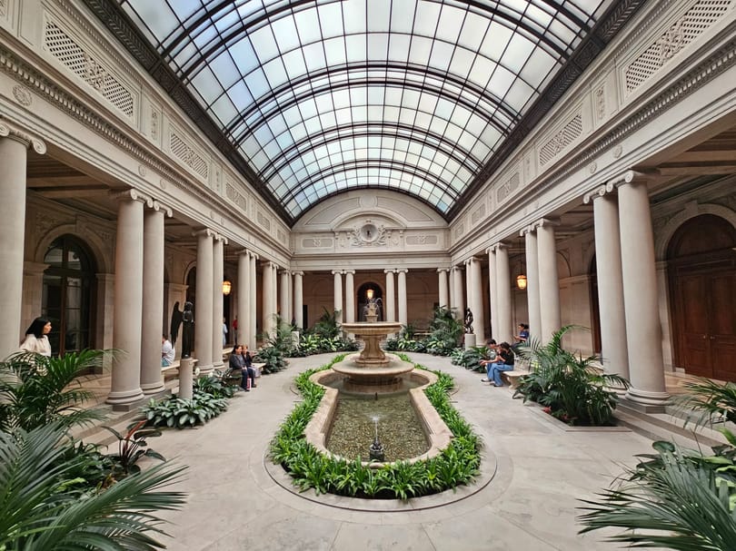 The Garden Court at The Frick Collection