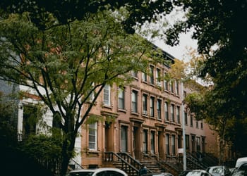 Buildings in Harlem NYC