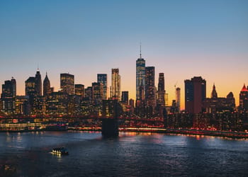 NYC at night